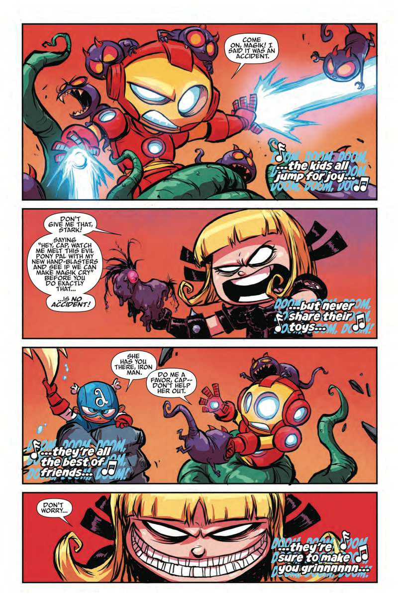 Illustration for article titled Exclusive Marvel preview: Babies go to (secret) war in Giant-Size Little Marvel